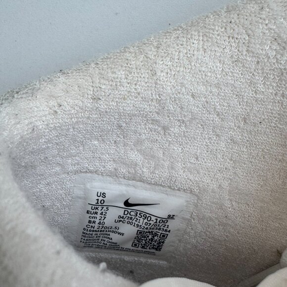 Nike Air Force 1 Mid '07 White University Red Sneakers Size 10 - Picture 10 of 13